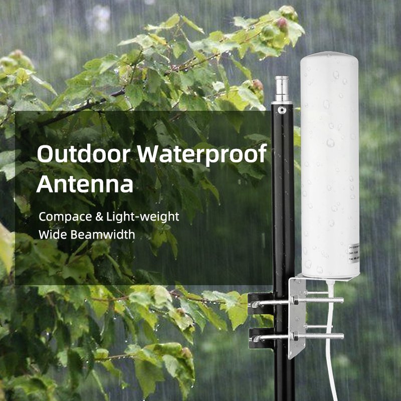 High Gain 10-18dBi Dual 600-2700MHz 3G/4G LTE Base Station Antenna Omni-Directional Outdoor For Router